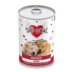 Disugual Dog Puppy wet manzo 400gr