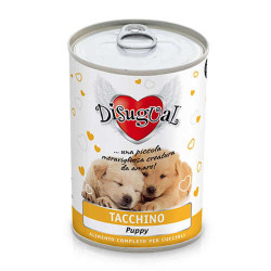 Disugual Dog Puppy wet tacchino 400gr.