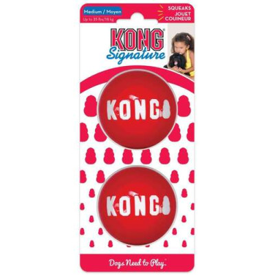 Kong Signature Balls S (2 Stk.) Ø 5 cm