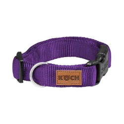 Collar Klick padded Premium, Nylon 15mm 25-35cm, lilac