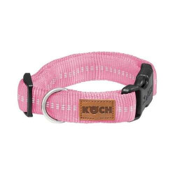 Collar Klick padded Premium, Nylon 25mm 30-45cm, pink