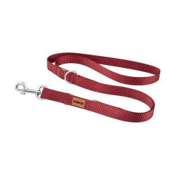 Guinzaglio regolabile Comfort, Nylon 20mm 2m, bordeaux