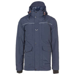 Woof Parka pour homme, bleu foncé L