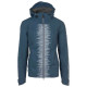 Guard veste de pluie pour homme, bleu nuit fluo XS