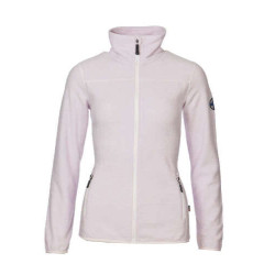 Maika veste de fleece pour dame, rose clair 44