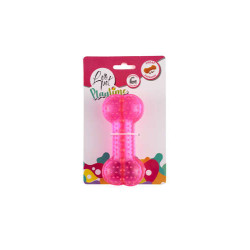 Distributeur de friandises en forme d'os tpr 18cm.