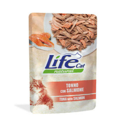 Lifecat Natural Katzenfutter Nass tuna with salmon 70 gr. -6% ab 12 Stück