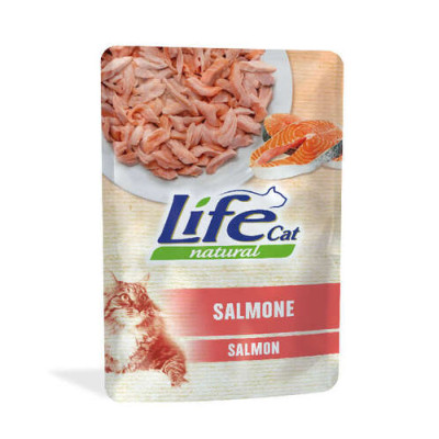 Lifecat Natural salmon 70 gr. -9% da 12 pezzi