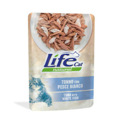 Lifecat Natural Katzenfutter Nass tuna with whitefish 70 gr.