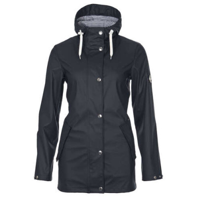 Vally Damen Regenjacke, dark navy 40