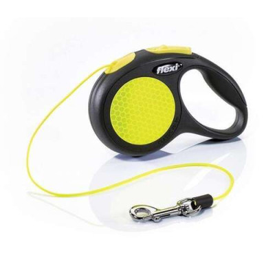 Flexi New Neon XS Corda 3m nero/neon max. 8kg