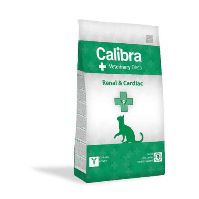 Calibra Veterinary Diets Feline Renal & Cardiac 2kg