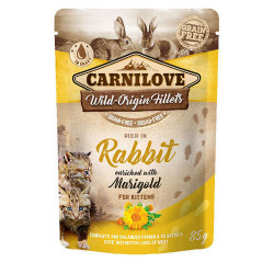 Carnilove Cat Kittten Pouch Ragout Lapin au Calendula 85g