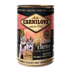 Carnilove Dog Puppy Saumon & Dinde 400g