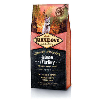 Carnilove Dog Puppy Large Saumon & Dinde 12kg