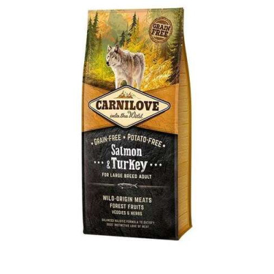 Carnilove Dog Adult Large Saumon & Dinde 12kg