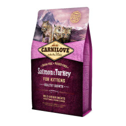 Carnilove Cat Kitten Saumon & Dinde 2kg