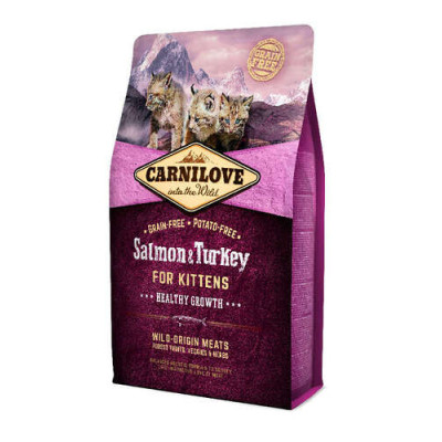 Carnilove Cat Kitten Saumon & Dinde 2kg