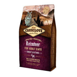 Carnilove Cat Adult Energy+Outdoor Renne 2kg