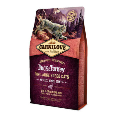 Carnilove Cat Adult Large Canard & Dinde 2kg