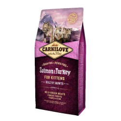 Carnilove Cat Kitten Saumon & Dinde 6kg