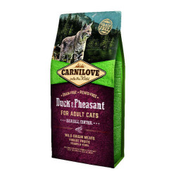 Carnilove Cat Adult Hairball Control Canard & Faisan 6kg