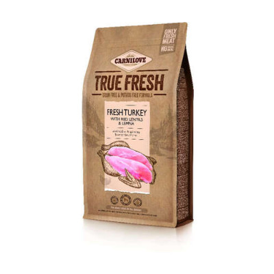 Carnilove Dog Adult True Fresh Dinde fraîche 1,4kg