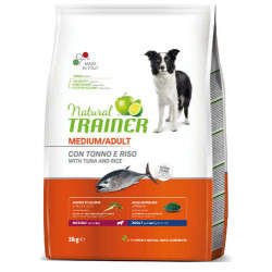 Trainer Natural Adult Medium with Tuna and Rice 12kg