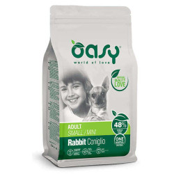 Oasy One Animal Protein dry dog Adult Small/Mini Rabbit 2.5kg