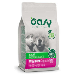 Oasy One Animal Protein dry dog Adult Medium/Large Wild Boar 12kg