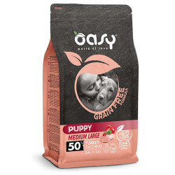 Oasy Grain Free dry dog Puppy Medium/Large Turkey 12kg