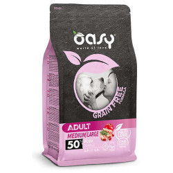 Oasy Grain Free dry dog Adult Medium/Large Pork 12kg