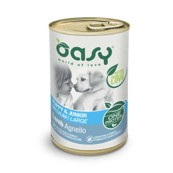 Oasy One Protein wet dog Pate' Puppy Medium/Large Lamb 400gr