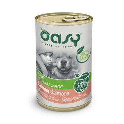 Oasy One Protein wet dog Pate' Adult Medium/Large Salmon 400gr