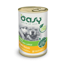 Oasy One Protein wet dog Pate' Adult Medium/Large Pork 400gr