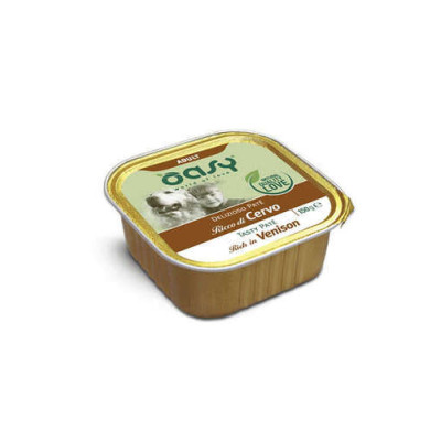 Oasy wet dog Pate' Adult Venison 150gr