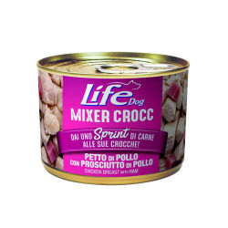 Lifedog Mixer Crocc Chicken breast with ham 150 gr.