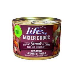 Lifedog Mixer Crocc Chicken Liver with heart 150 gr.