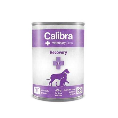 Calibra Veterinary Diets Canine/Feline Recovery, Saumon/Poulet 400g