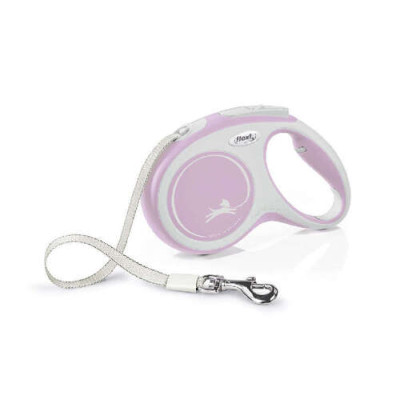 Flexi New Comfort M Fettuccia 5m rosa max. 25kg