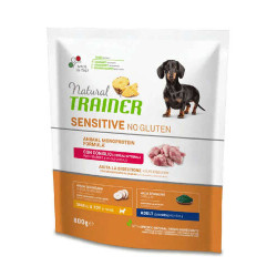 Trainer Natural Sensitive No Gluten Mini Adult with Rabbit and whole cereals 800gr