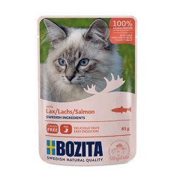 Bozita Pouch HiG Salmon in jelly 85gr