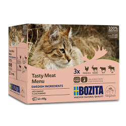 Bozita Pouch HiG Multibox Menu de Viande en gelée 12x85gr