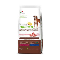 Trainer Natural Sensitive No Grain Adult Mediun& Maxi with Pork 12kg