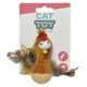 Gioco per gatti in peluche, figure assortite 10cm