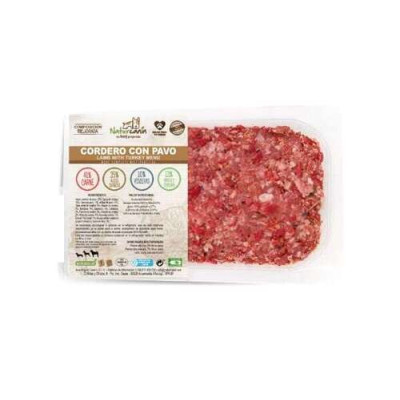 Naturcanin Barf Menu Menu d’Agneau avec Dinde 1000gr