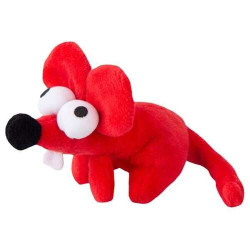 Spielzeug für Katzen rogz Catnip Plush Mouse, rot