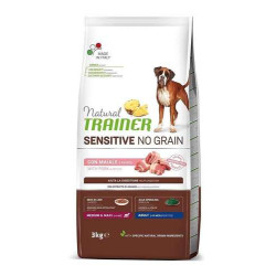 Trainer Natural Sensitive No Grain Adult Medium& Maxi with Pork 3kg