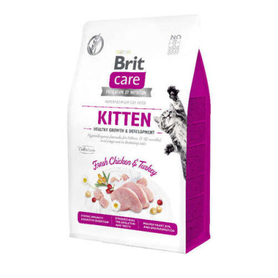 Brit Care Cat Grain-Free - Kitten - Healthy Growth & Development 400g