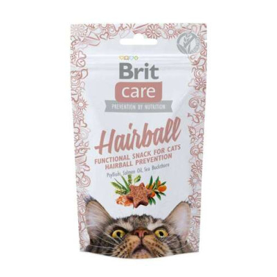 Brit Care Cat Snack - Hairball 50g